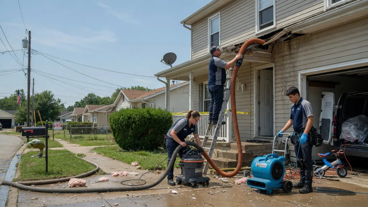 Water Damage Restoration in Milton, IA near me